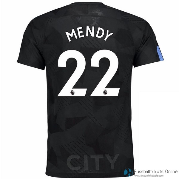 Manchester City Trikot Ausweich Mendy 2017-18 Fussballtrikots Günstig